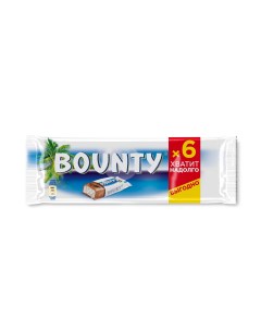 Шоколадный батончик молочный с кокосом 27 5 x 6 шт Bounty