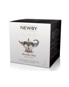 Чай черный масала чай 15 пакетиков Newby