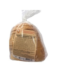 Хлеб Трапеза пшеничный бездрожжевой в нарезке 200 г Яхромахлеб