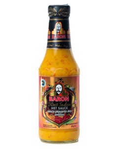 Жгучий перечный соус Baron Вест Индиан West Indian Hot Sauce 397 гр Baron foods