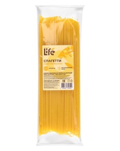Макаронные изделия Спагетти кукурузные 300 г Лента life