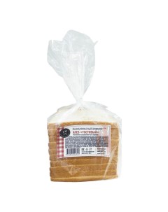 Хлеб Тостовый пшеничный половинка в нарезке 350 г Рузский хлебозавод