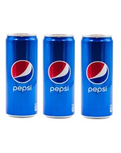 Газированный напиток 330 мл х 3 шт Pepsi