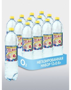 Вода питьевая негазированная с кислородом 0 6 л х 12 шт Stelmas