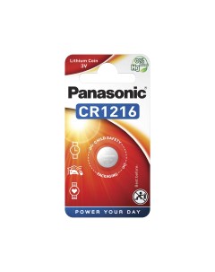 Батарейка CR 1216EL 1B 1 шт Panasonic