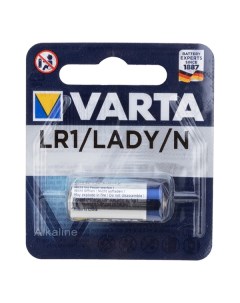 Батарейка PROFESSIONAL LADY LR1 N 1 5В 1 5V 1 штука Varta