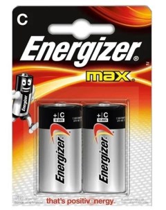 Батарейка MAX LR14 С 1 5 В 2 штуки в блистере Energizer