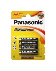 Батарейки Alkaline Power Lr03 286 Bl4 комплект 8 батареек 2 упак х 4шт Panasonic