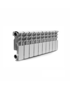Алюминиевый радиатор LUX 12 секции белый 6111925 Könner