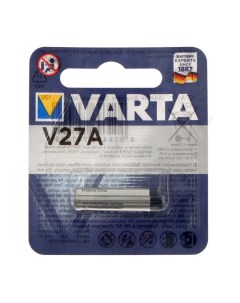 Батарейка алкалиновая Professional А27 27A MN27 V27A 1BL 12В блистер 1 шт Varta
