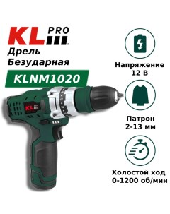 Шуруповерт аккумуляторный KLNM1020 10 8 В 2 0 Ач Klpro