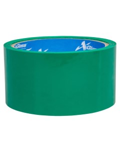 Упаковочная клейкая лента зеленая 50 мм 41 м 43 мкм арт 1405 УТ0007011 X-glass