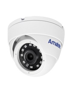 Купольная вандалозащищенная IP видеокамера AC IDV302LX 2 8 7000578 Amatek