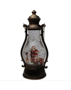 Светильник новогодний фонарь DS 030 Дед Мороз с телефонной трубкой 14970 Led