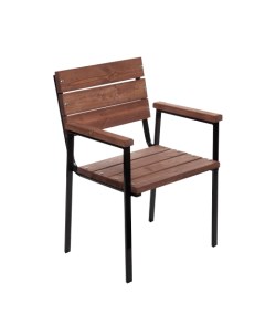 Садовое кресло Балтика Baltika 2 50х52х84см коричневый палисандр Gardenroyal
