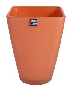 Цветочное кашпо Холли 91 022 ф125 оранжевый 1 шт Ninaglass
