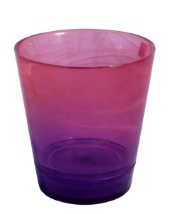 Цветочный горшок НТ 4840157702_ розовый фиолетовый Ninaglass