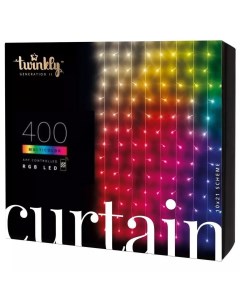 Световая гирлянда новогодняя Curtain TWW400SPP TEU 3 м разноцветный RGB Twinkly