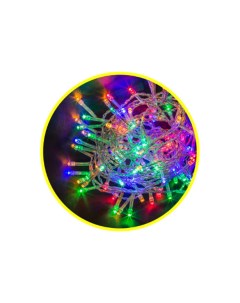 Световая гирлянда новогодняя 61799 3 м разноцветный RGB Navigator