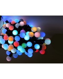 Световая гирлянда новогодняя Мультишарики хамелеон малые 10 м разноцветный RGB Laitcom