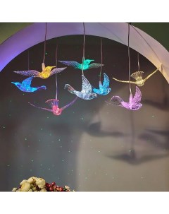 Новогодняя светодиодная гирлянда Парящие птицы GH0023 3 5 м цветная Baziator