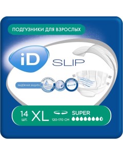 Подгузники для взрослых Slip р р XL 14 шт I'd