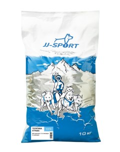 Сухой корм для щенков JJ Sport Юнга телятина мелкая гранула 10 кг Живая сила