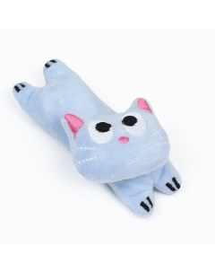 Игрушка для кошек кошачья мята Киса 11 см голубая Пижон