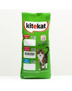 Сухой корм для кошек Аппетитная телятина 15 кг Kitekat