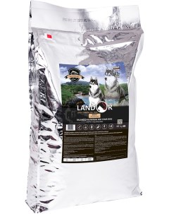 Сухой корм для собак Adult все породы рыба и рис 15кг Landor