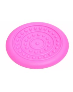 Фрисби НЛО 18 6 см жесткая термопластичная резина розовый Пижон