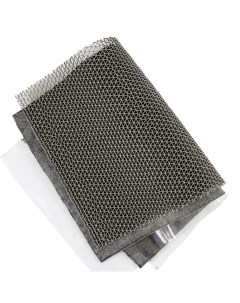 Коврик субстрат для террариума серый пластик полиэстер ПВХ 26 5x40 см Nomoy pet