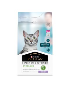 Сухой корм для кошек ACTI PROTECT для стерилизованных с индейкой 1 5 кг Pro plan