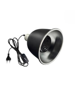 Светильник для террариума LST215 75K с керамической лампой черный 75 Вт Mobicent