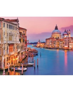 Картина по номерам Премиум Вид с моста Венеции холст на подрамнике 40х50 см Цветной