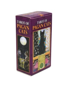 Карты Таро Pagan Cats Tarot mini Мини Колода Языческих Кошек TLP09 Taromania