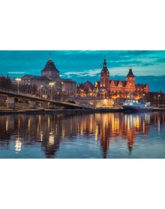Картина по номерам на холсте 40х50 Европейский город GX31571 Цветной