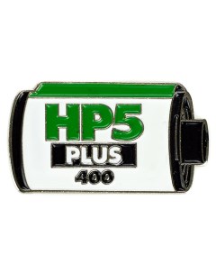 Значок Metal Pin Badge HP5 35mm Ilford