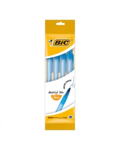 Ручка шариковая Round Stic 0 5мм синий цвет чернил 4шт 20 уп Bic