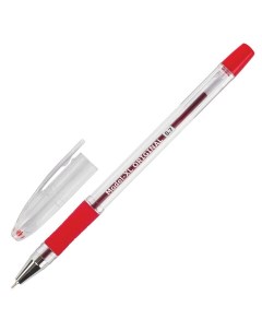 Ручка шариковая Model XL Original 0 35мм красный цвет чернил 12шт Brauberg