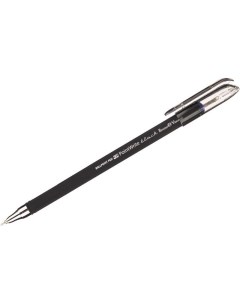 Ручка шариковая PointWrite Black корпус soft touch 0 3мм синий цвет 24шт Bruno visconti