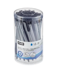 Ручка шариковая автоматическая Selection Success 0 5мм синий цвет чернил 40шт Attache