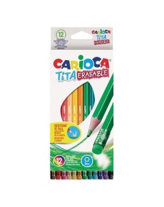 Набор цветных карандашей 12 цв арт 181699 3 набора Carioca