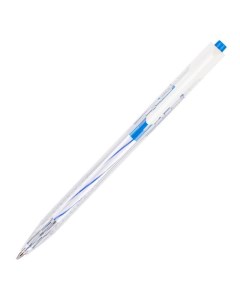 Ручка шариковая автоматическая 0 7мм синий цвет чернил 12шт Deli