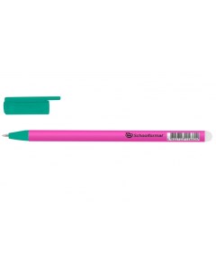 Ручка гелевая стираемая Choose Neon 0 7мм синяя 50шт Schoolformat