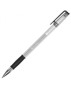 Ручка гелевая Patriot GT 0 4мм черный корпус прозрачный 12шт Brauberg