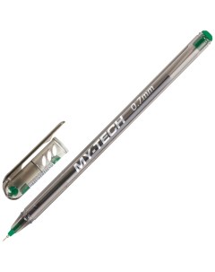 Ручка шариковая My Tech 143385 зеленая 0 7 мм 1 шт Pensan