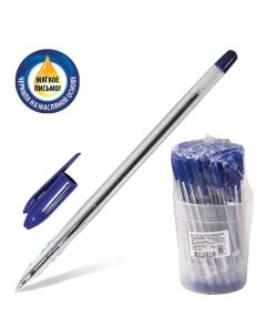 Ручка шариковая VeGa синяя 0 7мм арт 141900 100 шт Стамм