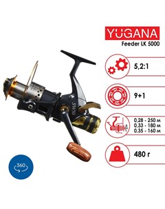 Катушка feeder lk 5000 9 1 подшипник 5 2 1 Yugana