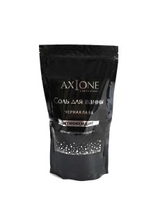 Соль для ванн черная лава антиоксидант Axione laboratory